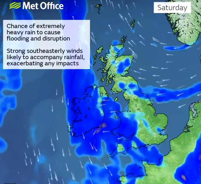 UK weather: Storm Babet named by Met Office as heavy rain and strong ...