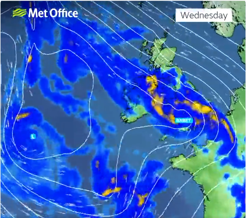 UK weather: Storm Babet named by Met Office as heavy rain and