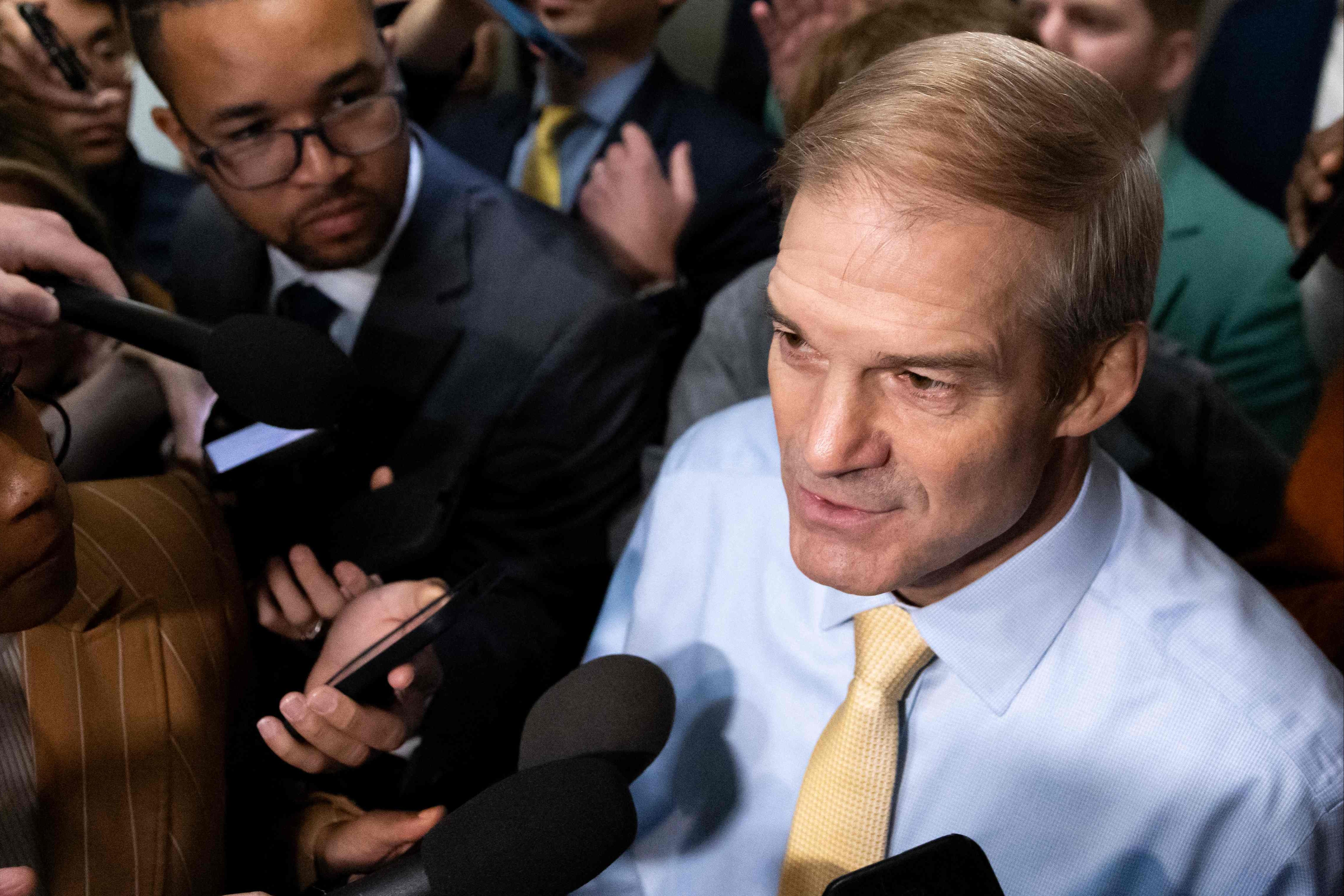 Jim Jordan tries to win over GOP to become next House speaker – live ...