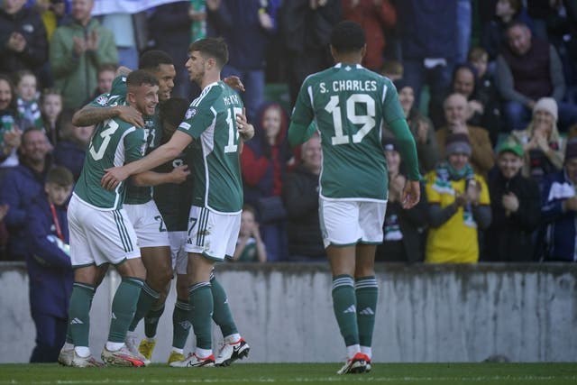 Northern Ireland will be back in action whey the host Slovenia at Windsor Park on Tuesday night (Niall Carson/PA)