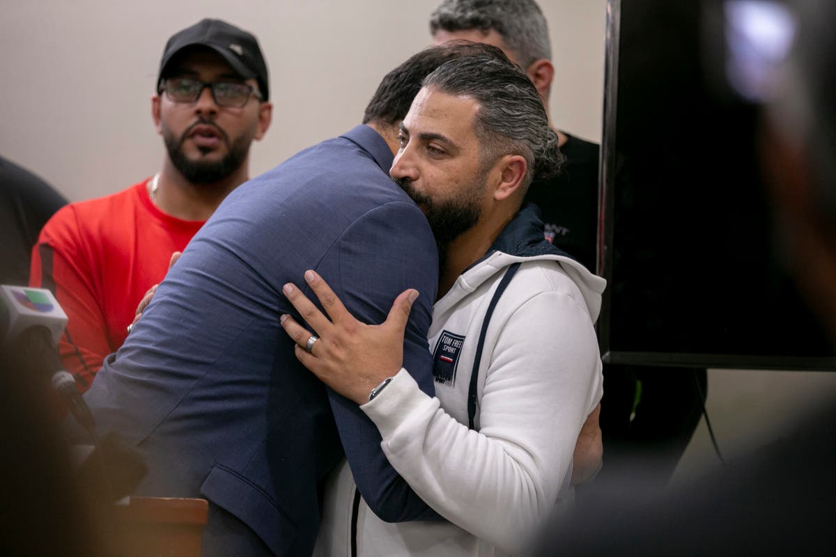 Watch live: Family and friends arrive for funeral of Muslim boy stabbed in Illinois Watch live: Family and friends arrive for funeral of Muslim boy stabbed in Illinois