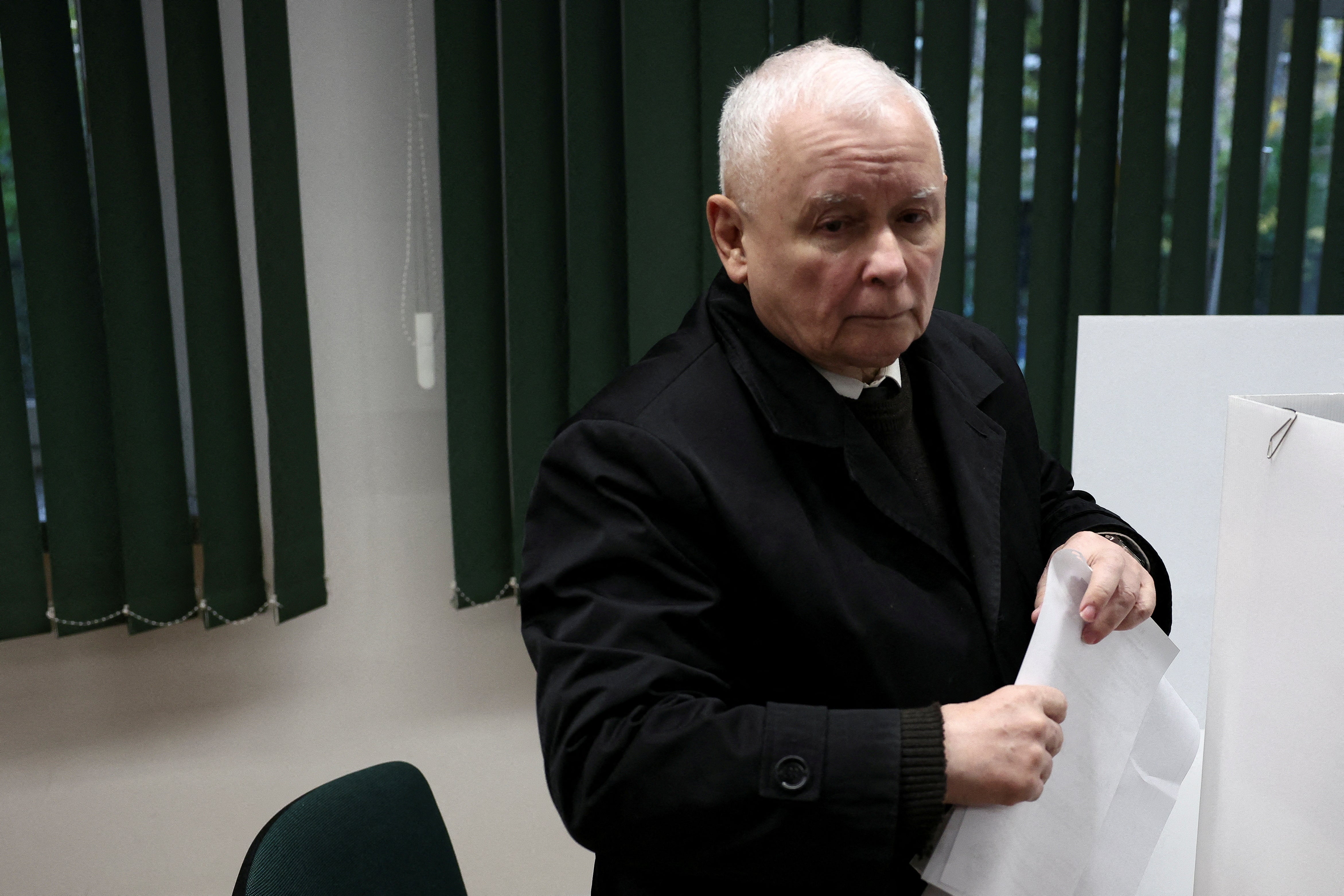 Jaroslaw Kaczynski, the leader of Poland’s ruling conservative Law and Justice party