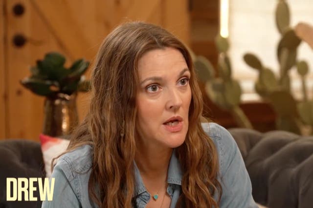 <p>Drew Barrymore on ‘The Drew Barrymore Show’</p>