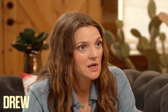 <p>Drew Barrymore on ‘The Drew Barrymore Show’</p>