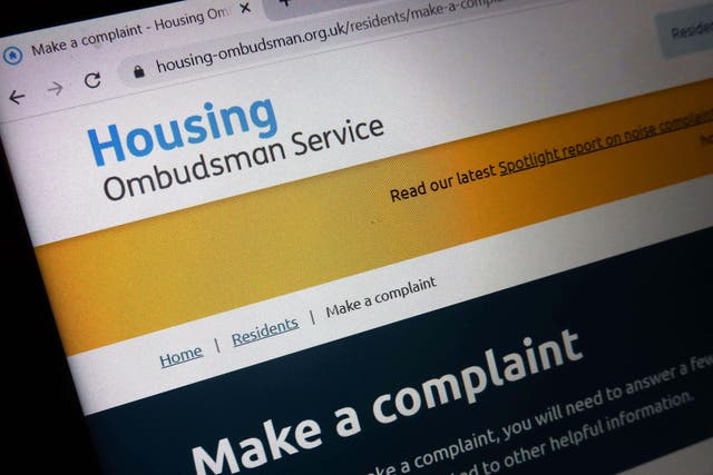The Housing Ombudsman Service’s Annual Complaints Review has seen a four-fold rise in severe maladministration findings (Alamy/PA)