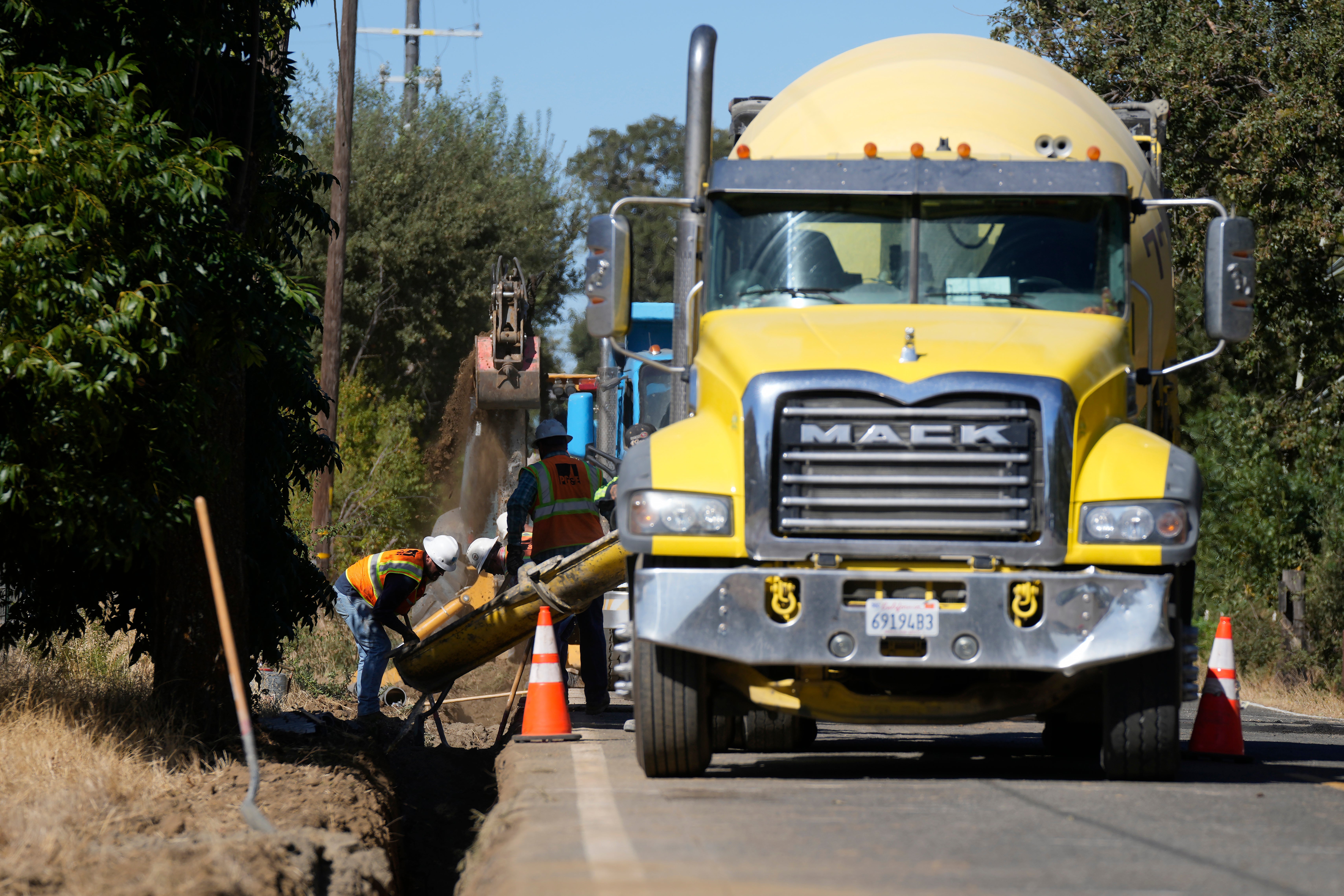 California Wildfires Power Lines