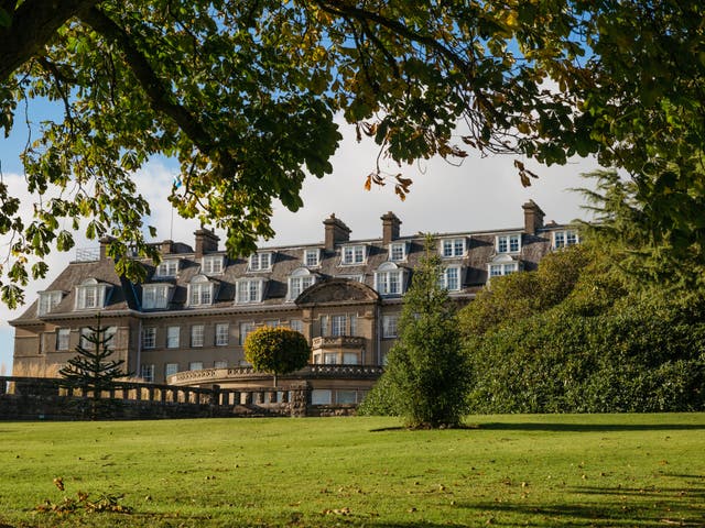 <p>The hotel is set within vast grounds, with a world-renowned golf course, stables, fishing school, and much more </p>