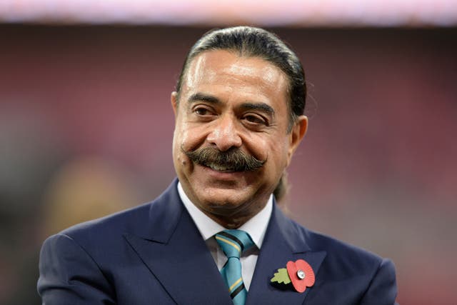 Jacksonville Jaguars and Fulham owner Shahid Khan pulled out of buying Wembley (Andrew Matthews/PA)