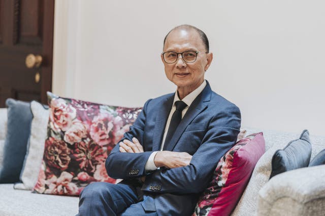 <p>Jimmy Choo photographed in 2021 </p>