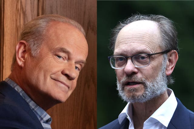 <p>Kelsey Grammer as Frasier Crane and David Hyde Pierce</p>