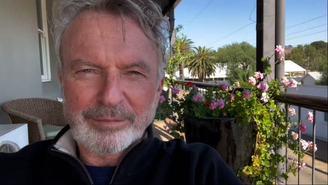 <p>Jurassic Park actor Sam Neill tells fans to ‘stop worrying’ in cancer update.</p>