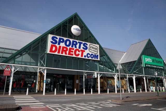 Sports Direct owner Frasers Group has bought German chain SportScheck (Nick Potts/PA)