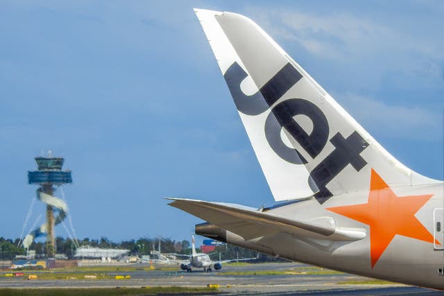 <p>Jetstar flight JQ501 was due to depart from Sydney at 6am on Tuesday </p>