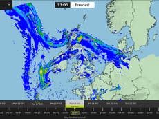 Storm Babet map reveals when and where heavy rain will hit UK