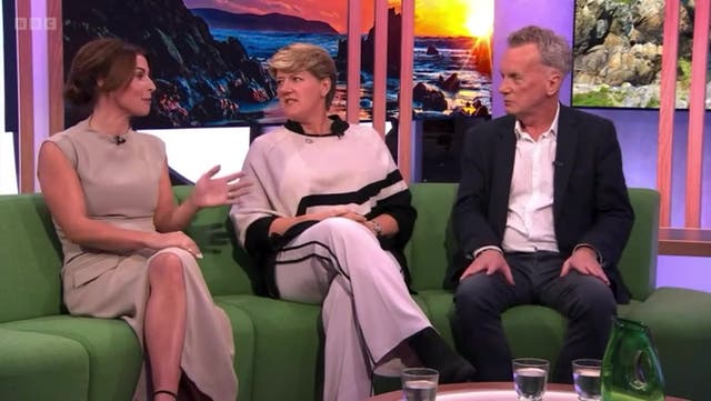 <p>Coleen Rooney, Clare Balding and Frank Skinner’s bizarre discussion on favourite service stations.</p>