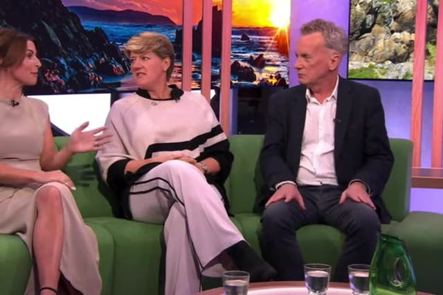 <p>Coleen Rooney, Clare Balding and Frank Skinner’s bizarre discussion on favourite service stations.</p>
