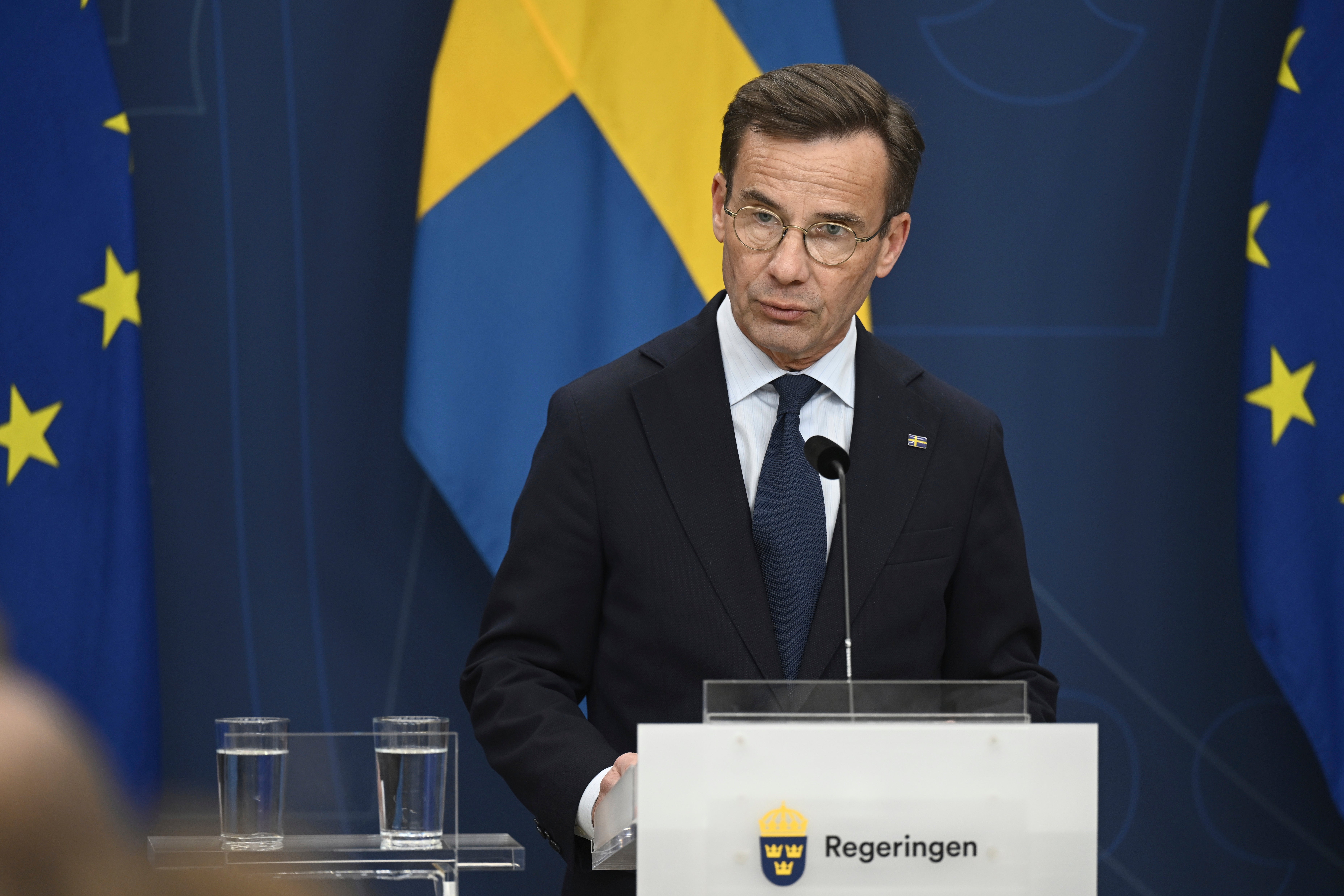 Swedish Prime Minister Ulf Kristersson