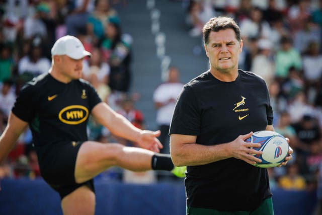 <p>South Africa's director of rugby Rassie Erasmus</p>