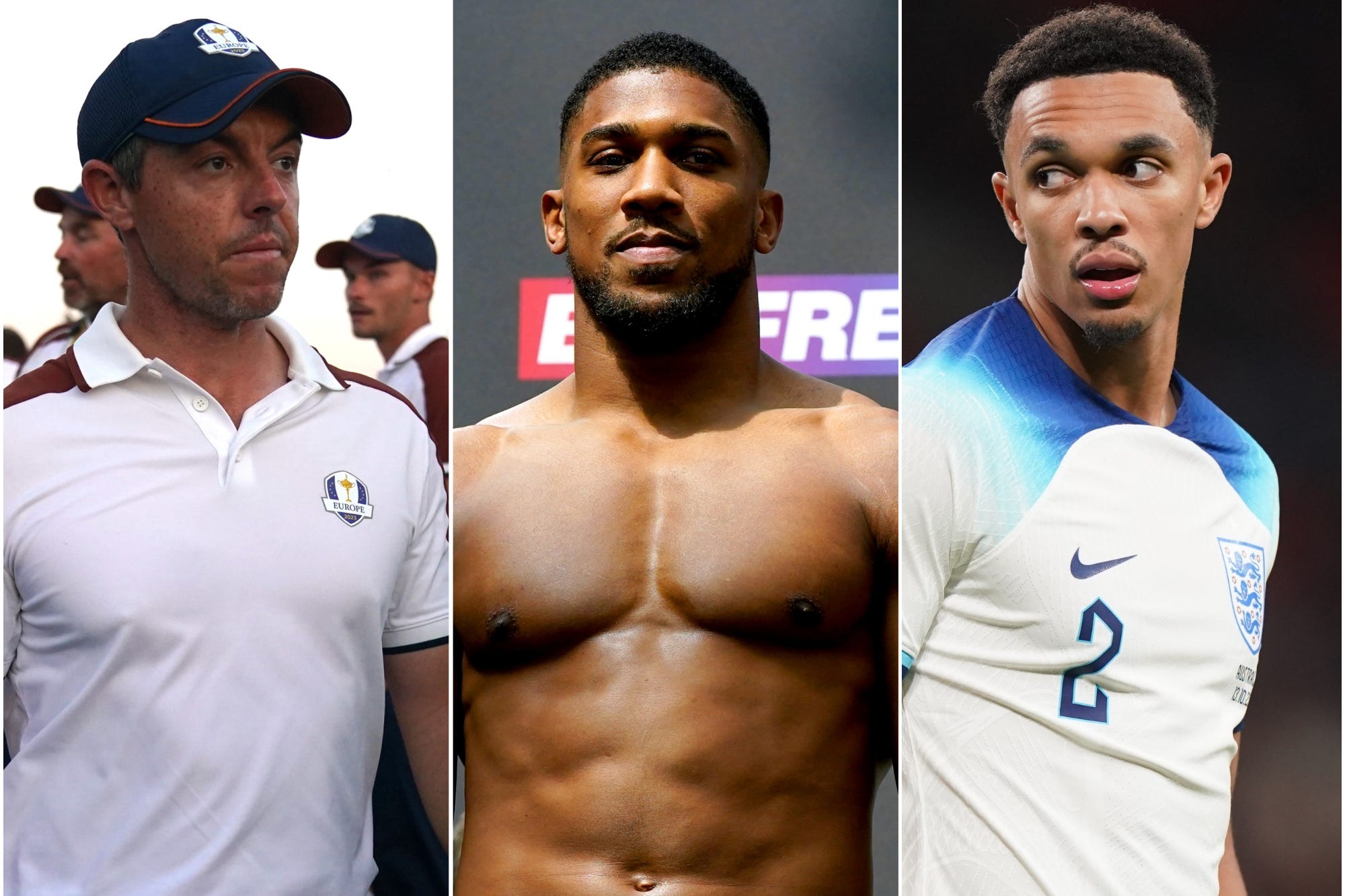 Rory McIlroy, Anthony Joshua and Trent Alexander-Arnold are among the investors (PA)