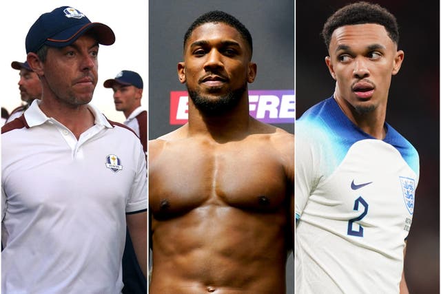 Rory McIlroy, Anthony Joshua and Trent Alexander-Arnold are among the investors (PA)