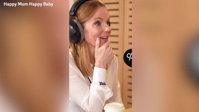 <p>Geri Horner recalls ‘stressful and lonely’ experience of being a single mother.</p>