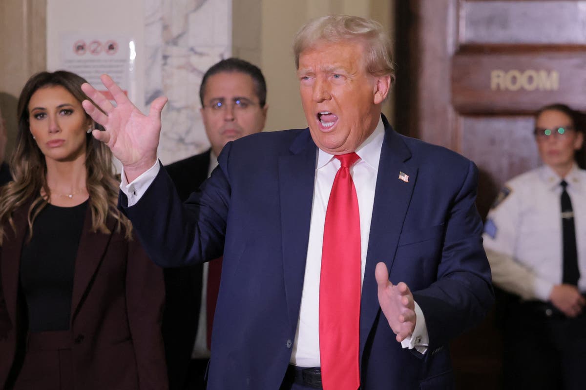 Trump appeals DC gag order as NY civil fraud trial continues - live