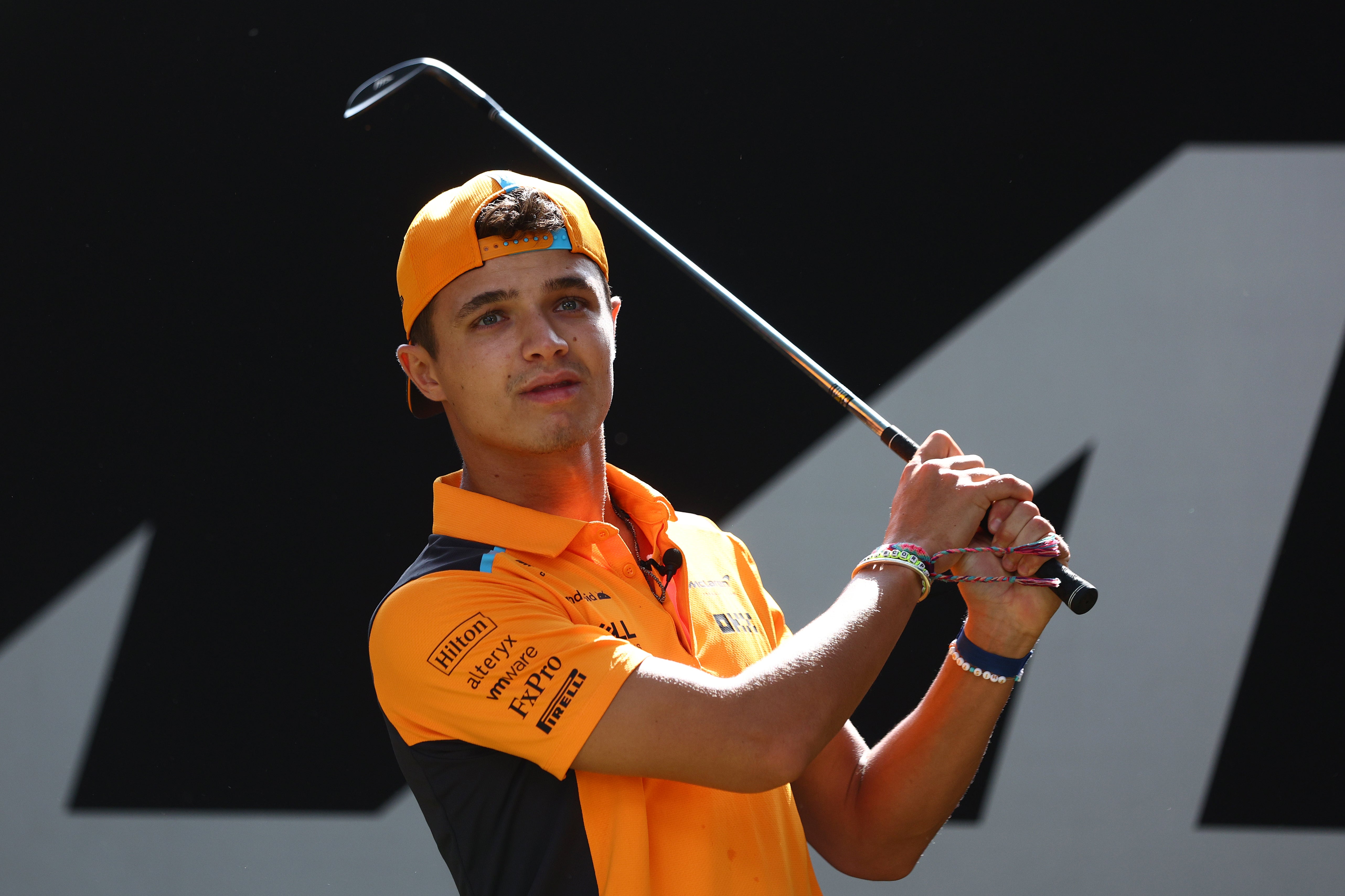Lando Norris is a keen golfer and will take part in the ‘Netflix Cup’