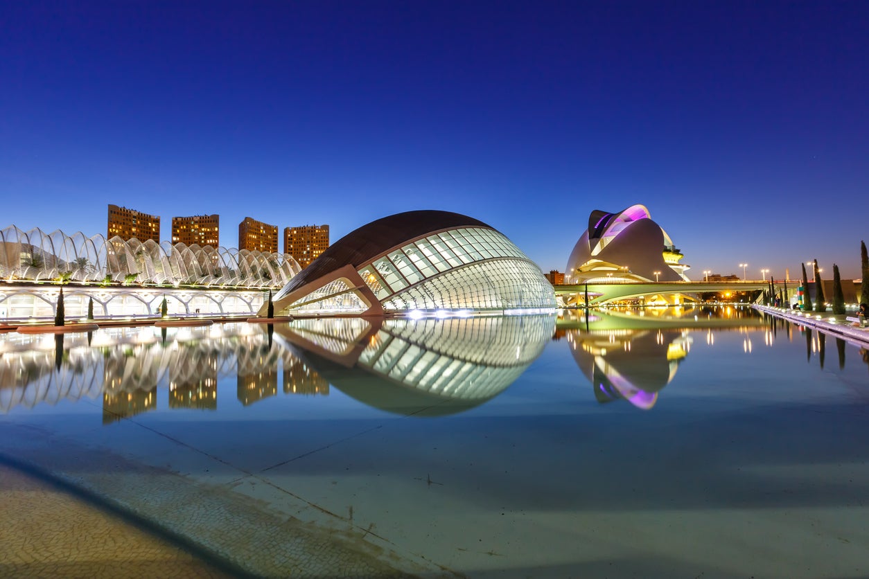 The avant-garde City of Arts and Sciences – a symbol of modern Valencia inaugurated in 1998 – remains years ahead of its time