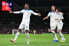 England player ratings as Marcus Rashford shines but Kalvin Phillips struggles in Italy comeback