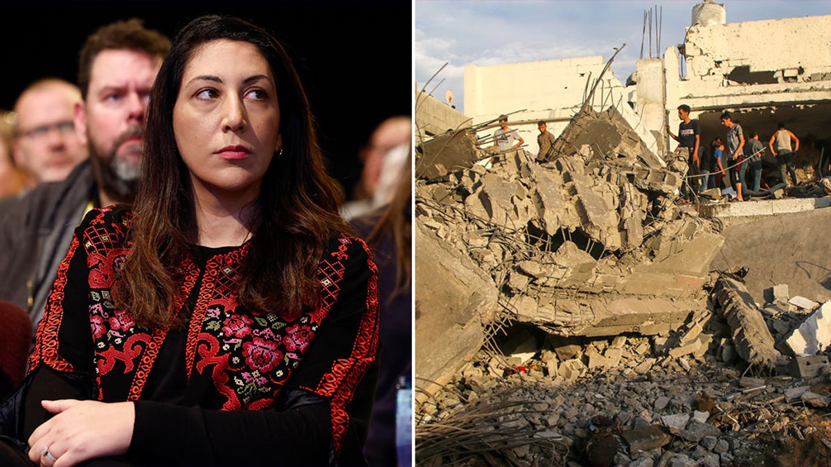 Humza Yousaf’s wife Nadia El-Nakla says family trapped in Gaza injured in drone attack