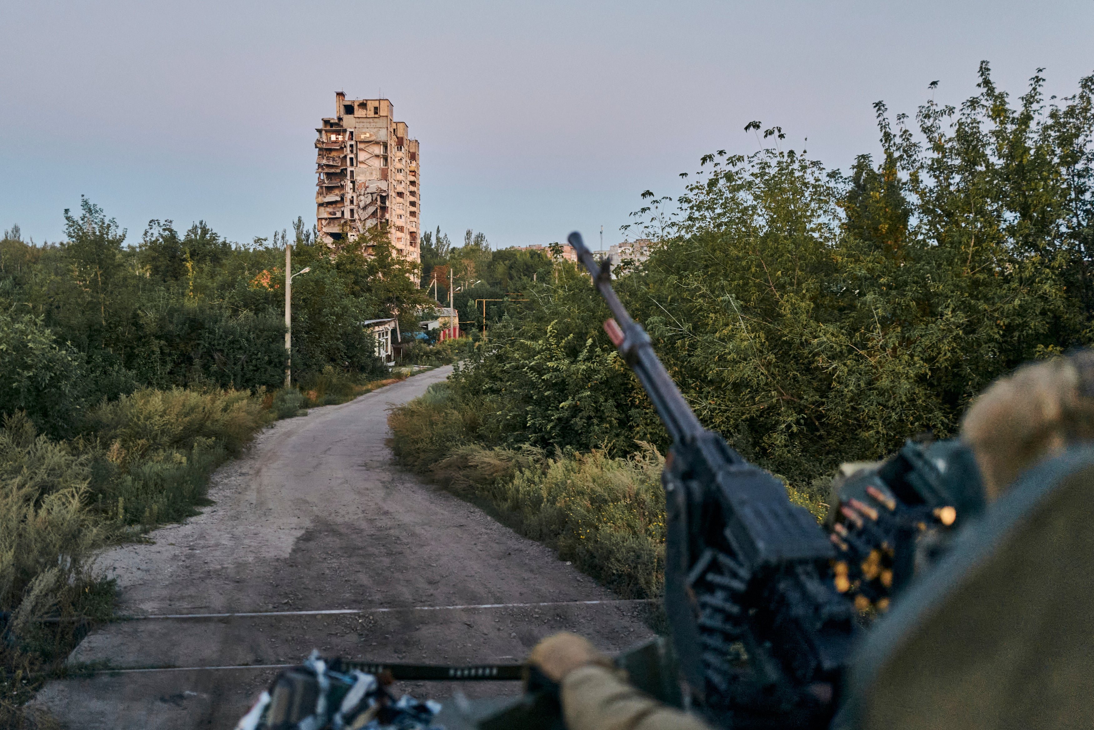 File A Ukrainian soldier in his position in Avdiivka, Donetsk region, Ukraine