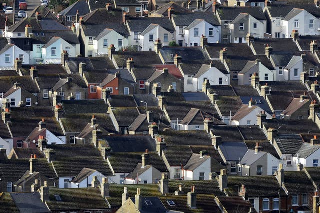Average UK house prices in August were little changed from a year earlier, according to the Office for National Statistics (Gareth Fuller/PA)