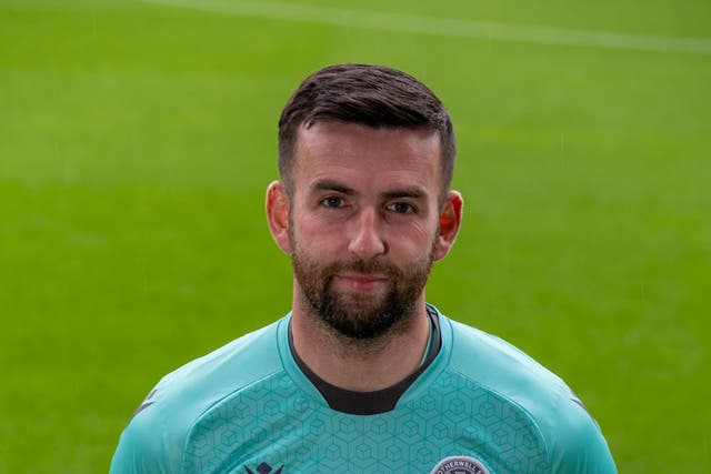 Motherwell goalkeeper Liam Kelly finally made his Scotland debut against France (Jeff Holmes/PA)