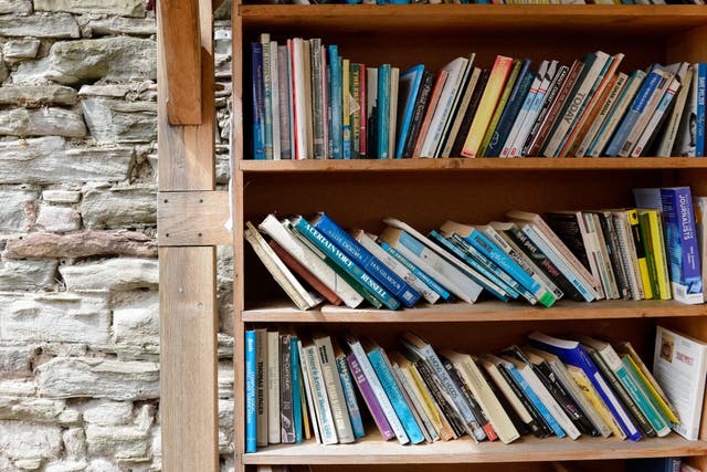Books on a bookshelf (Ryan Phillips/PA)