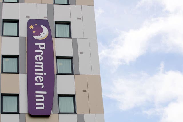 The owner of Premier Inn has welcomed a boost in sales (Steve Parsons/PA)
