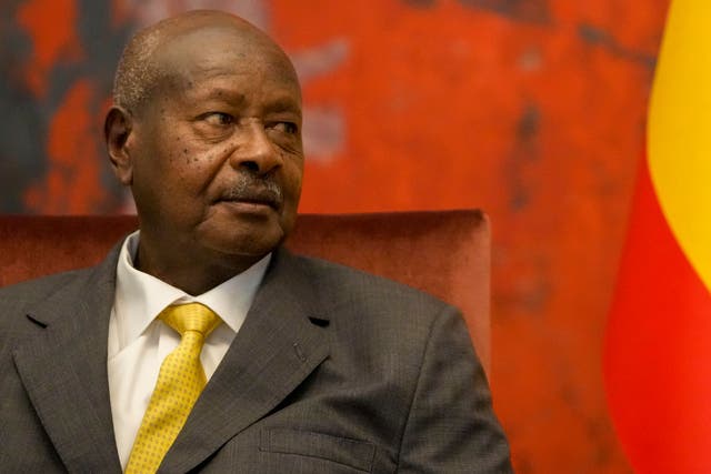 Uganda’s President Yoweri Museveni called the attack a ‘cowardly act’ (AP Photo/Darko Vojinovic)