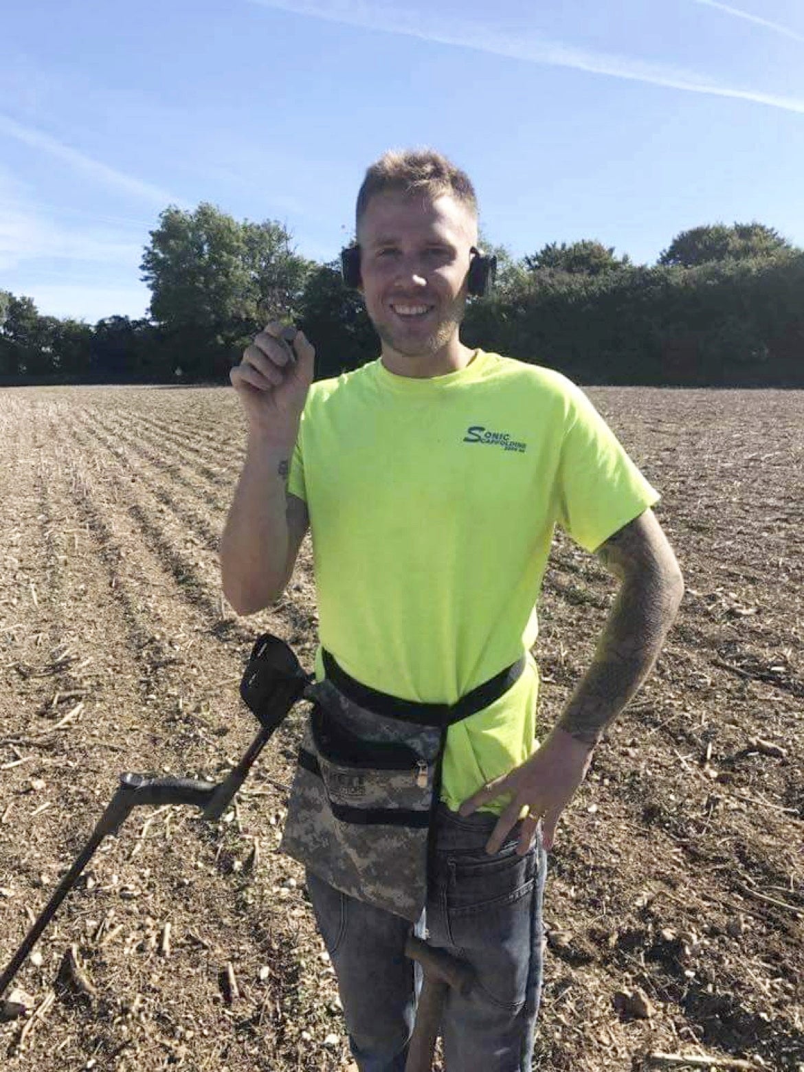 The find by detectorist Lewis Fudge has been described by experts as ‘one of the outstanding discoveries of recent decades’