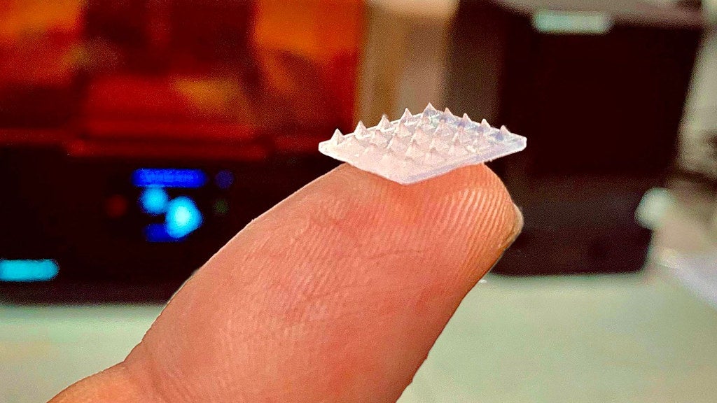 Tiny patch could deliver medicine into the body