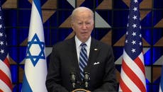 Watch: Biden urges Israel not to make ‘mistakes’ like US after 9/11