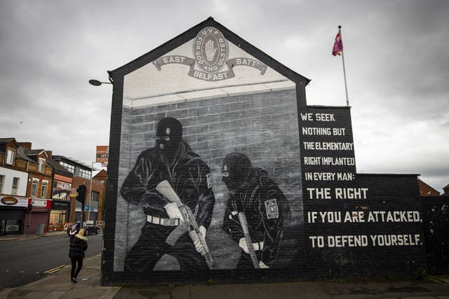 Dr Aaron Edwards said paramilitary networks were ‘deeply embedded in the most marginalised and deprived parts’ of the region (Liam McBurney/PA)