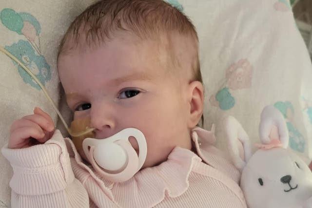 Seven-month-old Indi Gregory is critically ill (Family/PA)