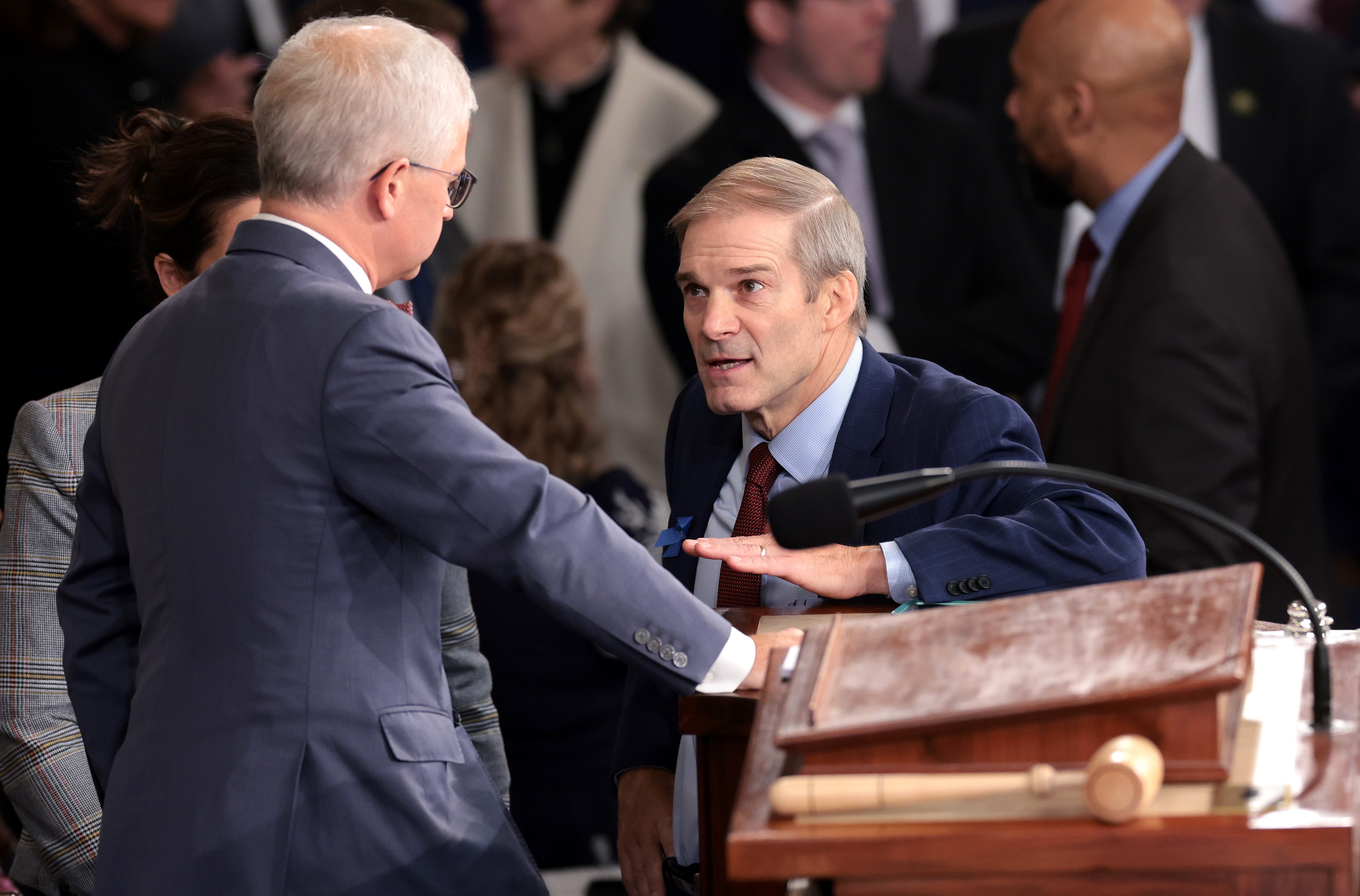 Jim Jordan and Patrick McHenry in the House