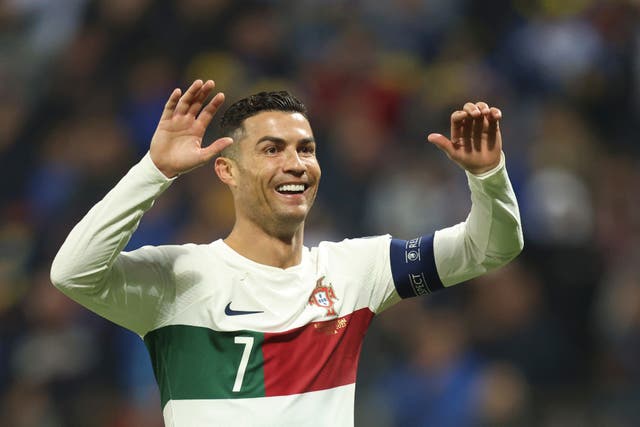 <p>Cristiano Ronaldo is the leading goalscorer in European Championship history </p>