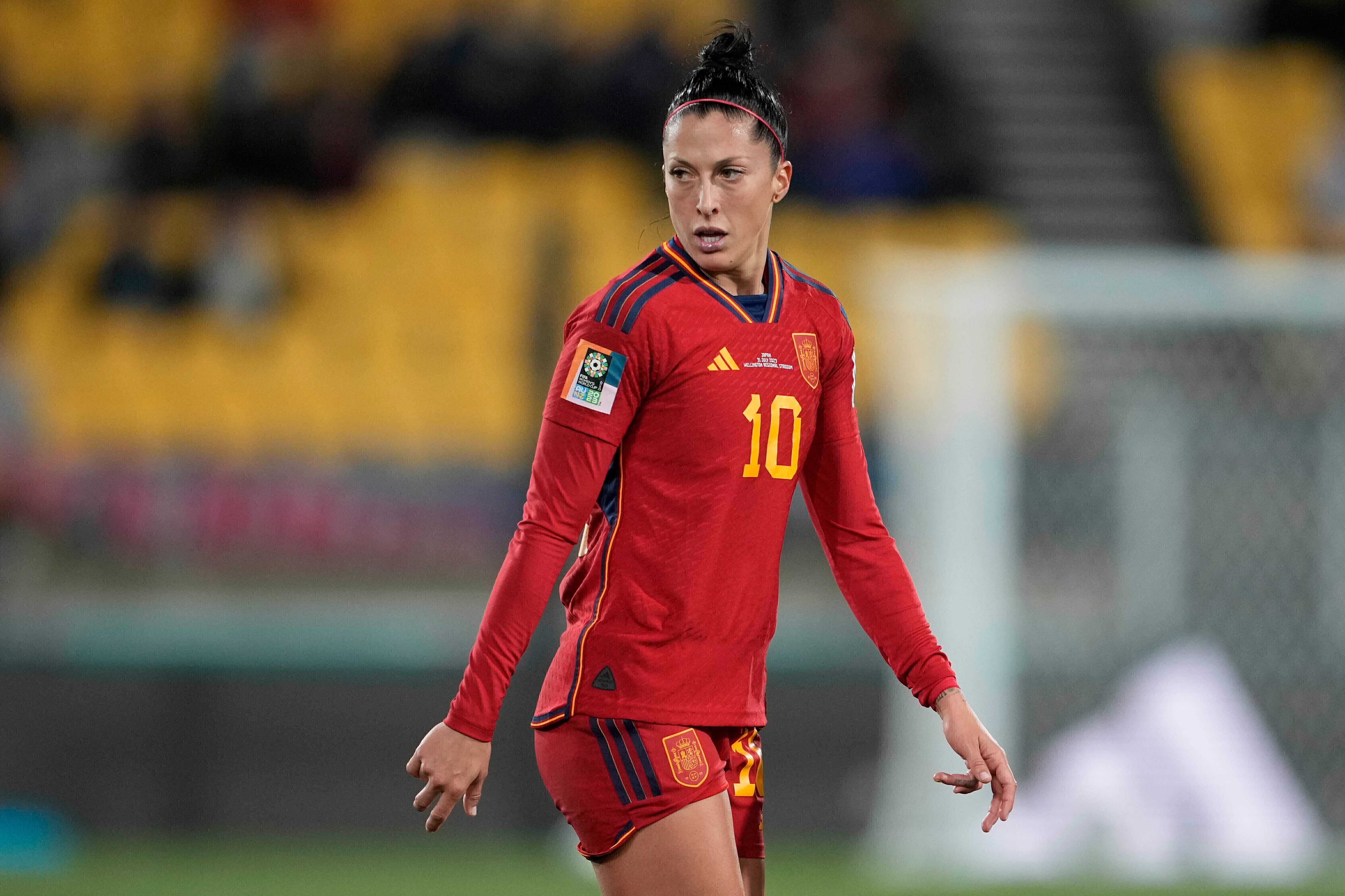 Spanish striker Jenni Hermoso
