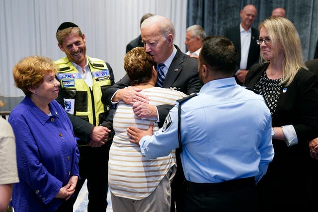 Biden Israel Palestinians