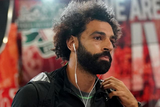 Liverpool and Egypt forward Mohamed Salah has called on world leaders to come together to help end the conflict and suffering (Owen Humphreys/PA)