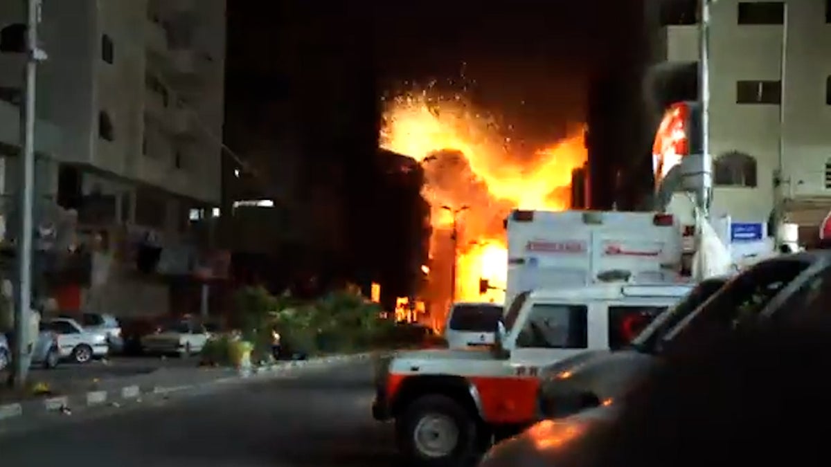 Bombardments hit area surrounding Gaza’s Al-Quds hospital