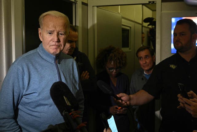 <p>‘I ache for him’: Biden laughs when asked about Jim Jordan’s speakership votes predicament</p>