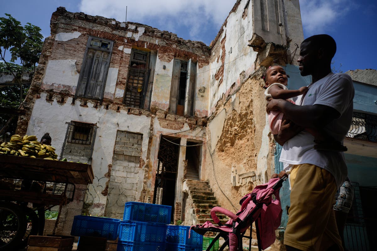 Havana’s once stately homes crumble as their residents live in fear of an imminent collapse