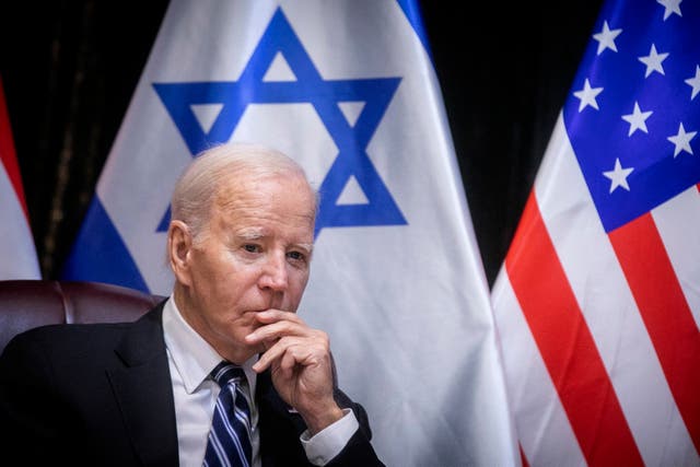 <p>Biden seems to represent to voters an old-fashioned Zionism</p>